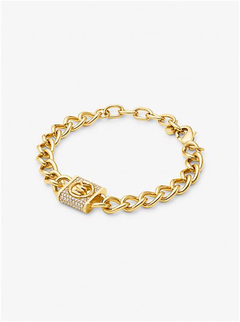 michael kors curb link bracelet|Precious Metal.